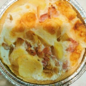 QUICHE TARTIFLETTE 12 CM 200GR. LIVRAISON LE 30/04.