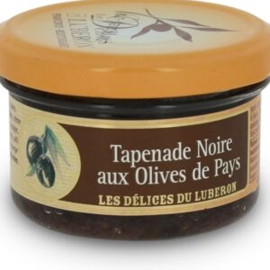 TAPENADE NOIRE AUX OLIVES DU PAYS