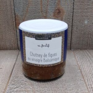 CHUTNEY DE FIGUES AU VINAIGRE BALSAMIQUE