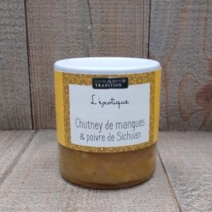 CHUTNEY DE MANGUES & POIVRE DE SICHUAN