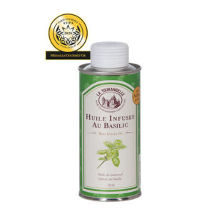 HUILE INFUSÉE AU BASILIC 250ML