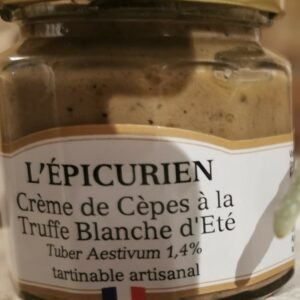 CRÈME DE CÈPES À LA TRUFFE BLANCHE D’ETÉ