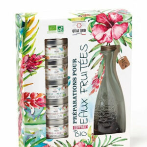 COFFRET PRÉPARATIONS POUR EAUX FRUITÉES BIO