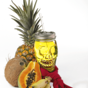 MÉLANGE POUR PUNCH PIRATE TASSE TÊTE DE MORT